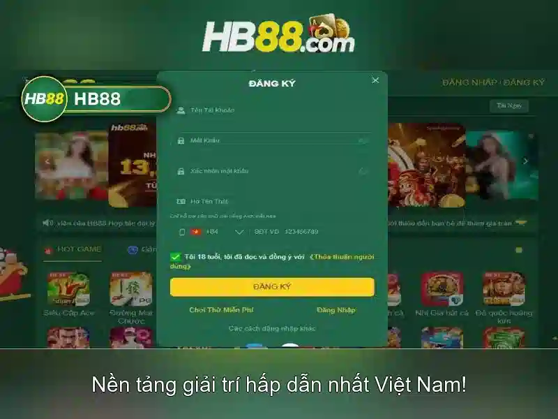 Giao diện nhà cái hoàn hảo